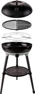 Gassgrill Carri Chef 50 BBQ 2 Plancha forfra med åpen grillflate