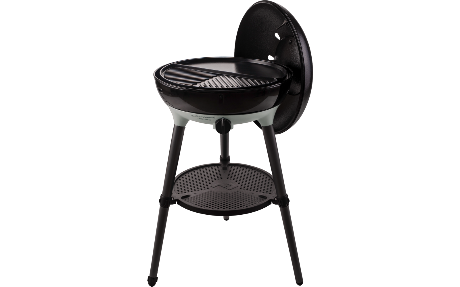 Gassgrill Carri Chef 50 BBQ 2 Plancha montert med lokk og termometer