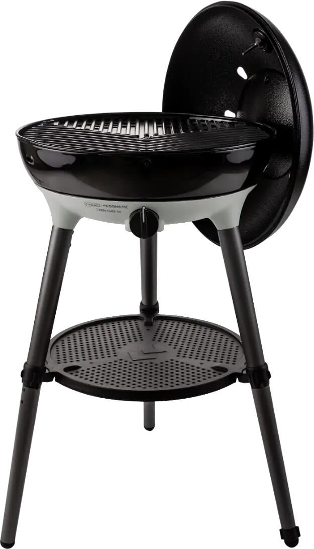 Detalj av GreenGrill keramisk belegg på Carri Chef 50 gassgrill