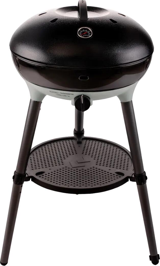 Montert Carri Chef 50 BBQ/Paella gassgrill med lokk og termometer