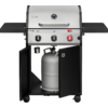 Grillflate på 62x42 cm på Gassgrill Chicago Next 3 R Turbo 10,6 kW piezotenn. - Enders