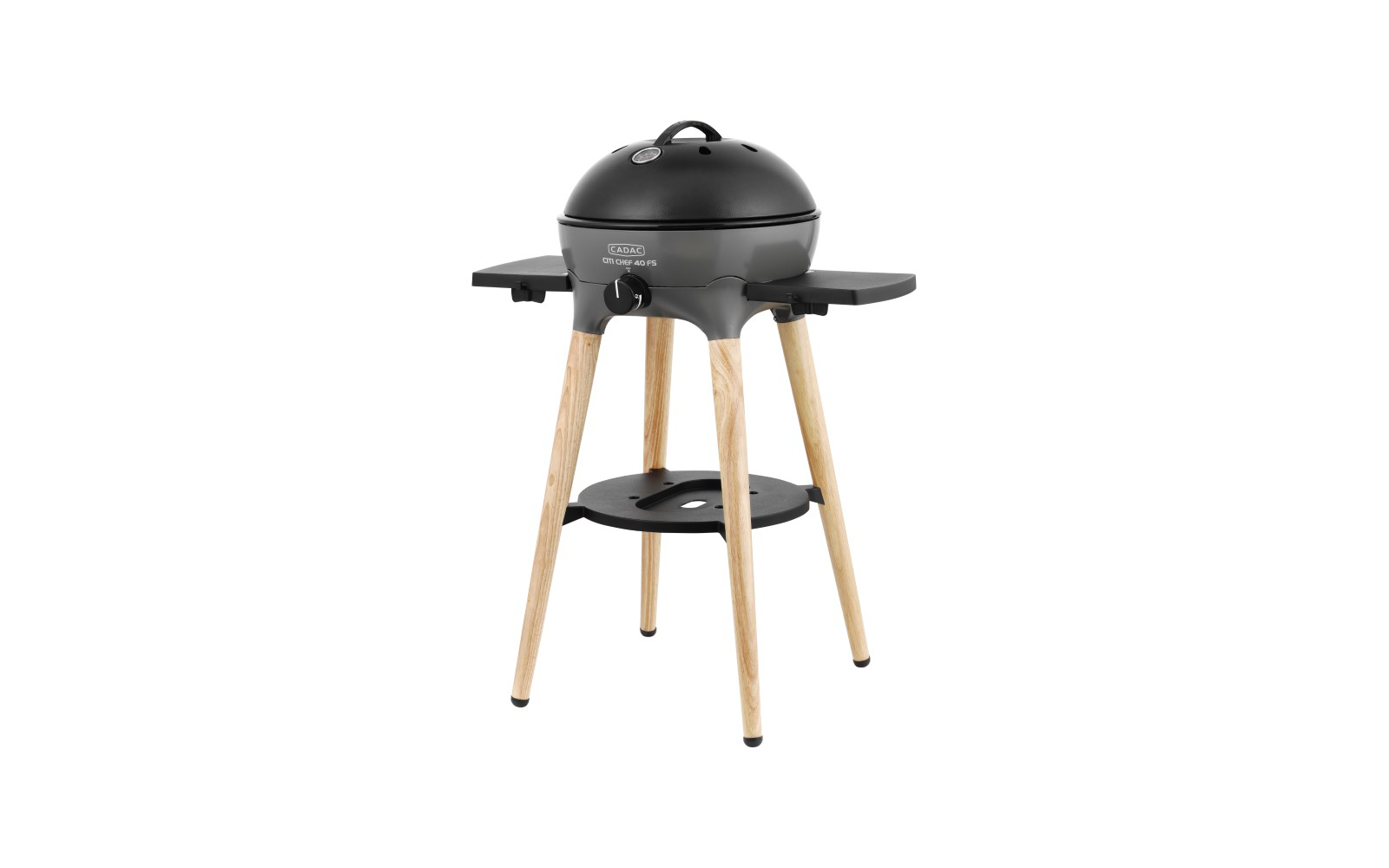 Gassgrill Citi Chef 40 FS med ben i bruk under grilling