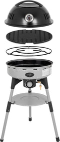 Gassgrill Devil BBQruiser HT 4 kW med lokk front