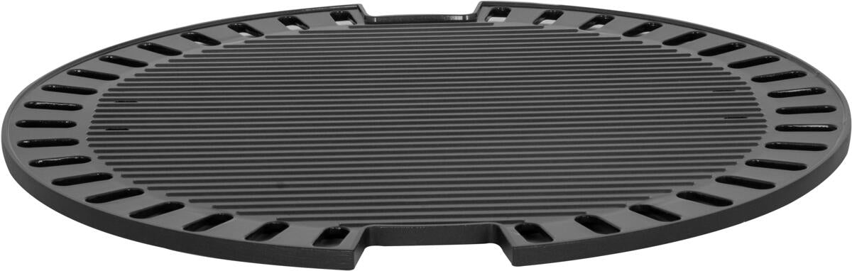 Gassgrill Devil BBQruiser HT Reversible Grid med lokk åpent