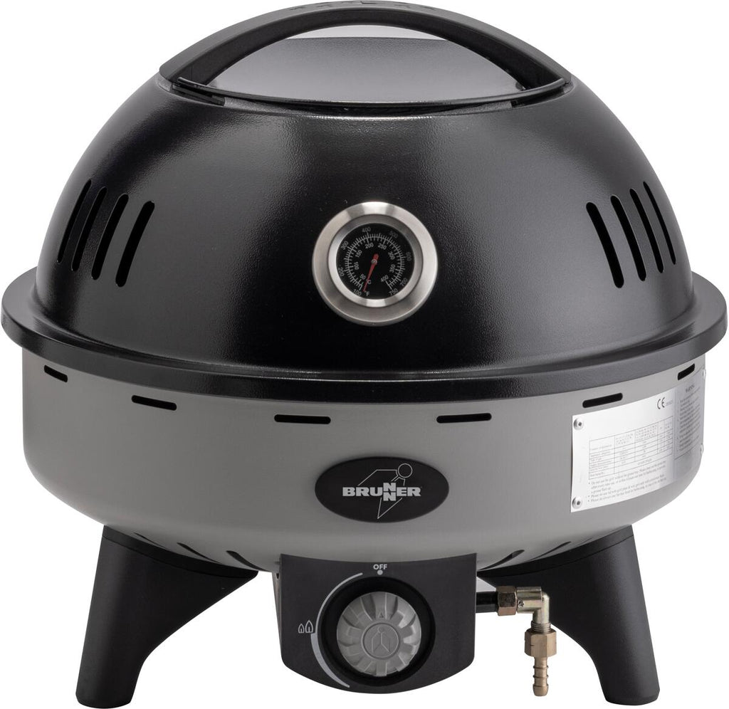 Gassgrill Devil BBQruiser HT Reversible Grid montert og klar til bruk