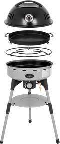 Gassgrill Devil BBQruiser HT Roundpan sett forfra