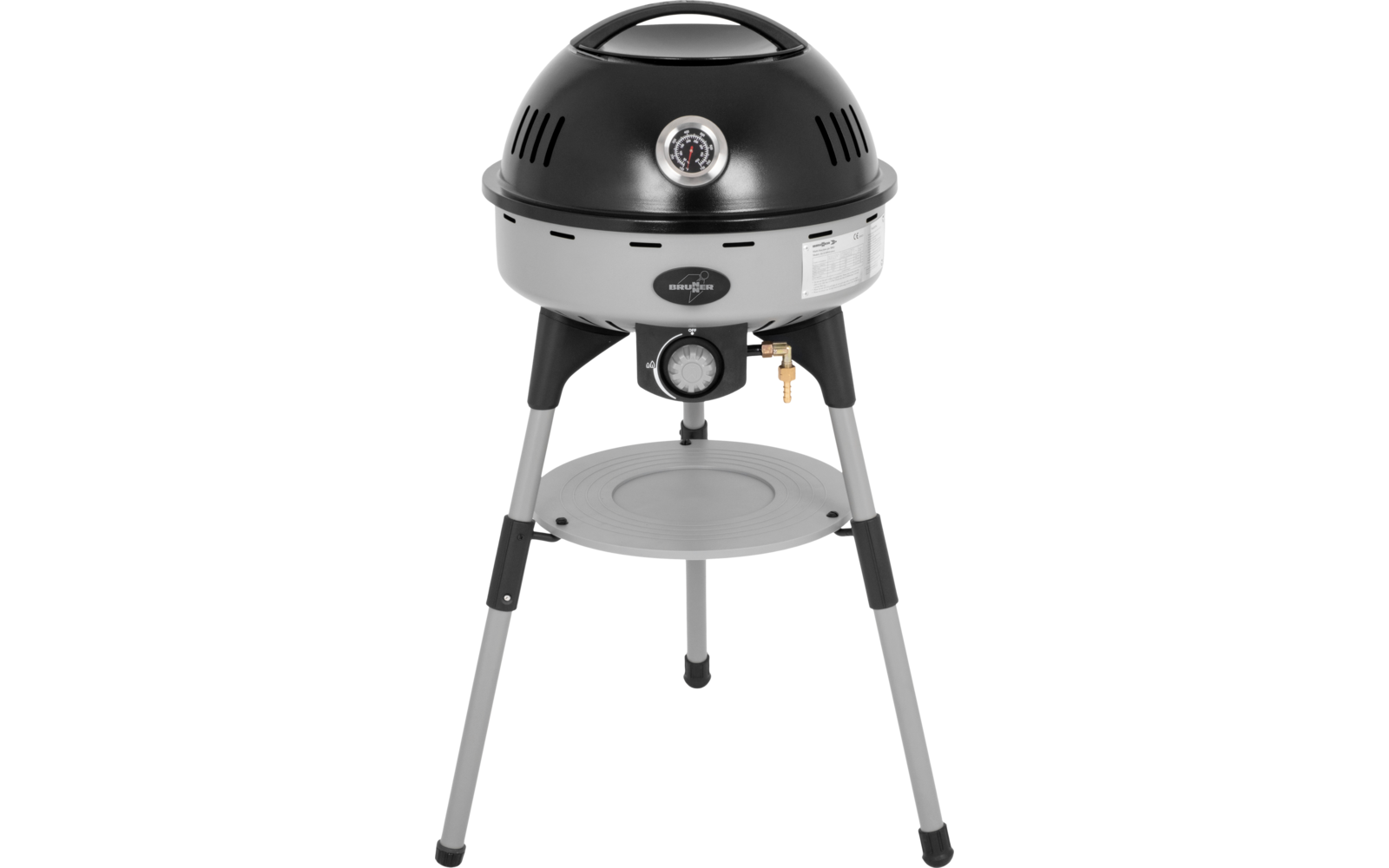 Gassgrill Devil BBQruiser HT Roundpan bakside med ben