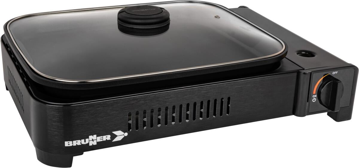 Gassgrill Devil Megagrill 2,2 kW 46x34,5 cm bordmodell forfra