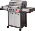 Gassgrill Monroe Pro 3 SIK Turbo rustfritt stål 50 mbar front
