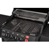 Gassgrill Monroe Pro 3 SIK Turbo Shadow detalj av brennere
