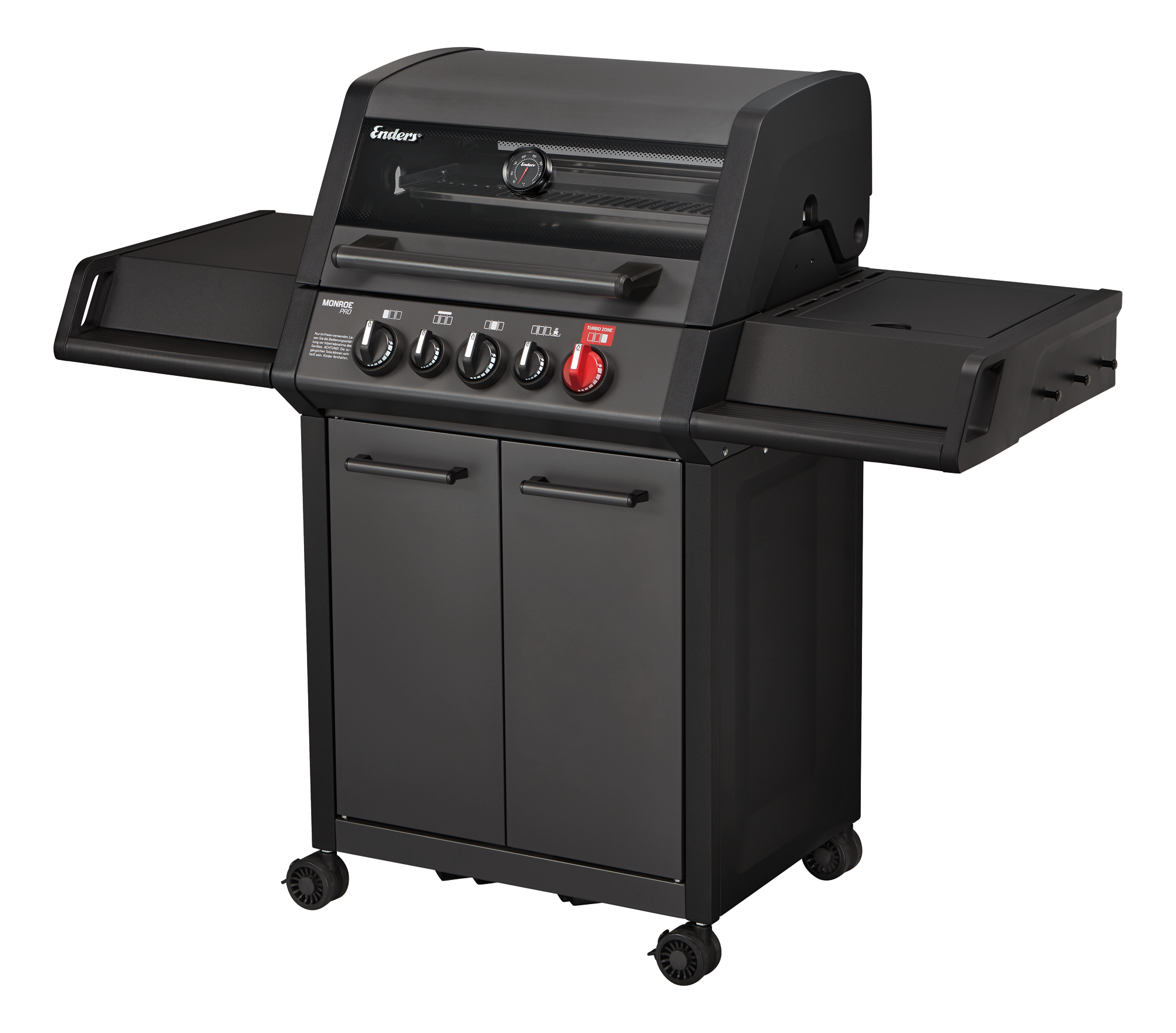 Gassgrill Monroe Pro 3 SIK Turbo Shadow front