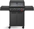 Gassgrill Monroe Pro 3 SIKR Turbo Shadow svart forfra