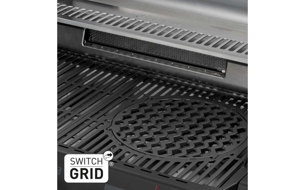 Sidebrenner på Gassgrill Monroe Pro 3 SIKR Turbo Shadow svart