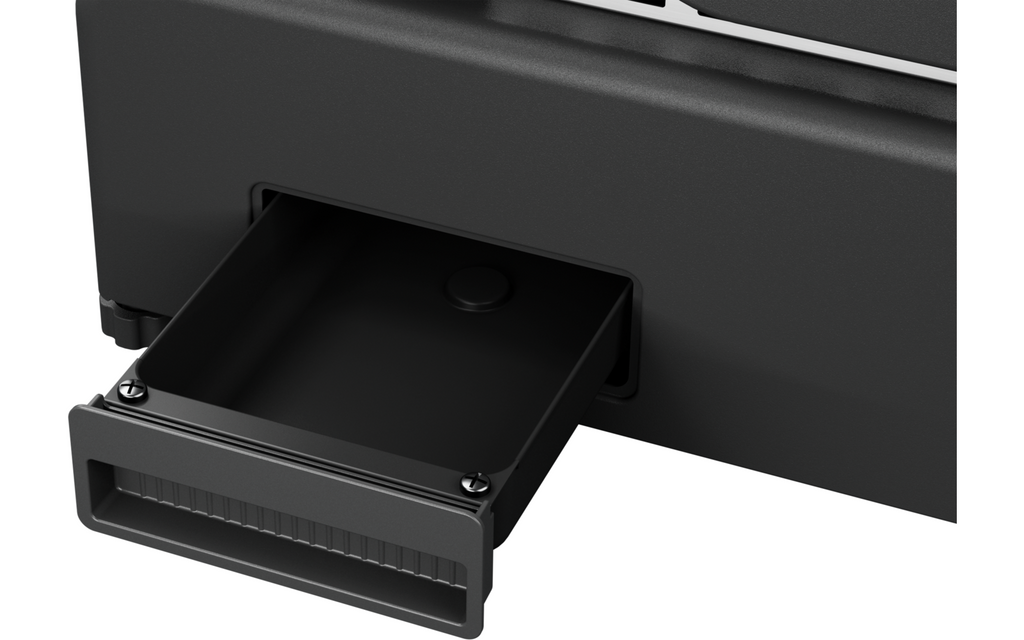 Termometer i lokket på Gassgrill Plancha Onyx 2 med lokk