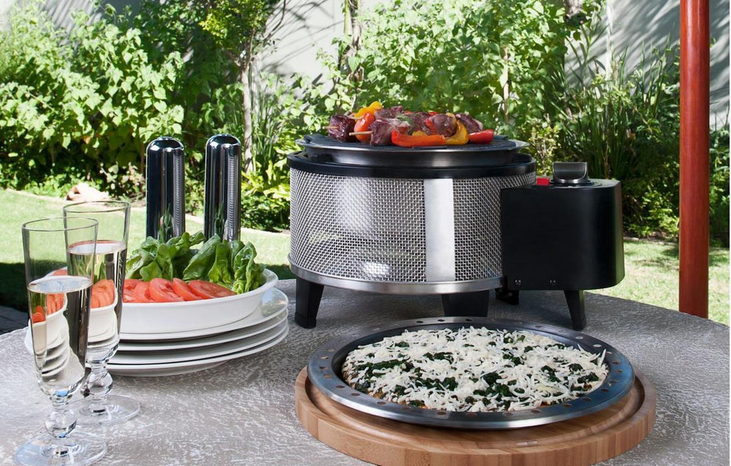 Gassgrill Premier Gas Deluxe med griddle, wok, stekerist og veske i bæreveske