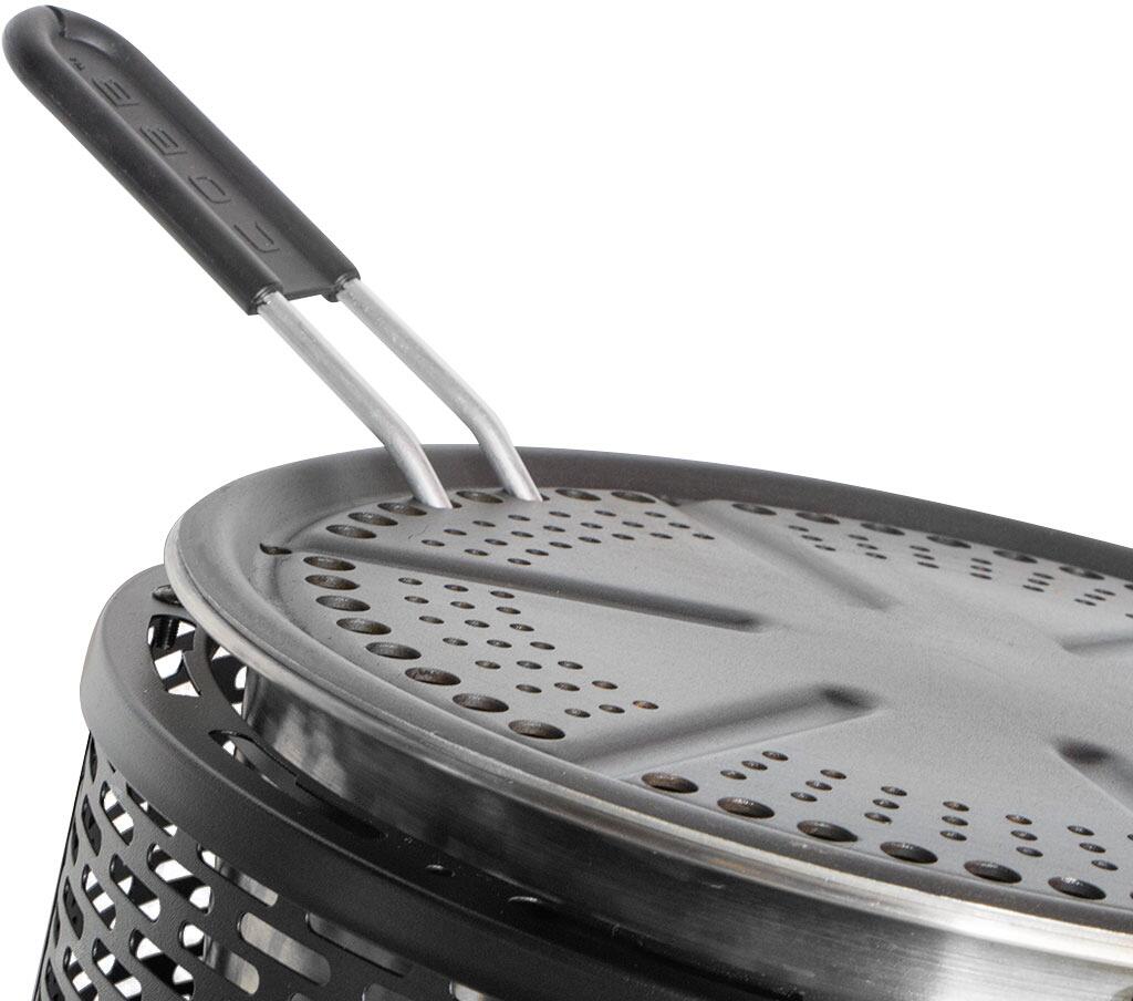 Detalj av Gassgrill Pro Gas med grillplate 30 cm