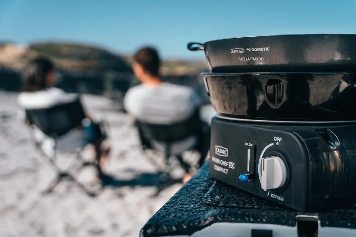 Gassgrill Safari Chef 30 Compact med gryteholder