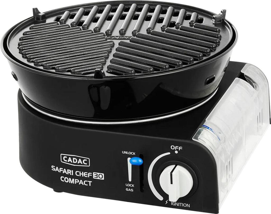 Nærbilde av Gassgrill Safari Chef 30 Compact brenner