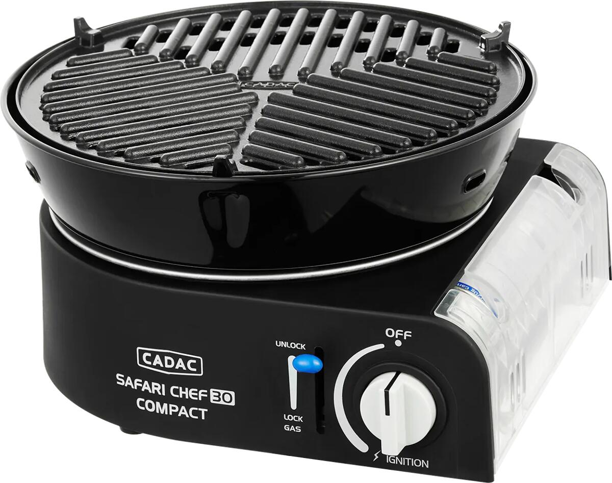 Nærbilde av Gassgrill Safari Chef 30 Compact brenner
