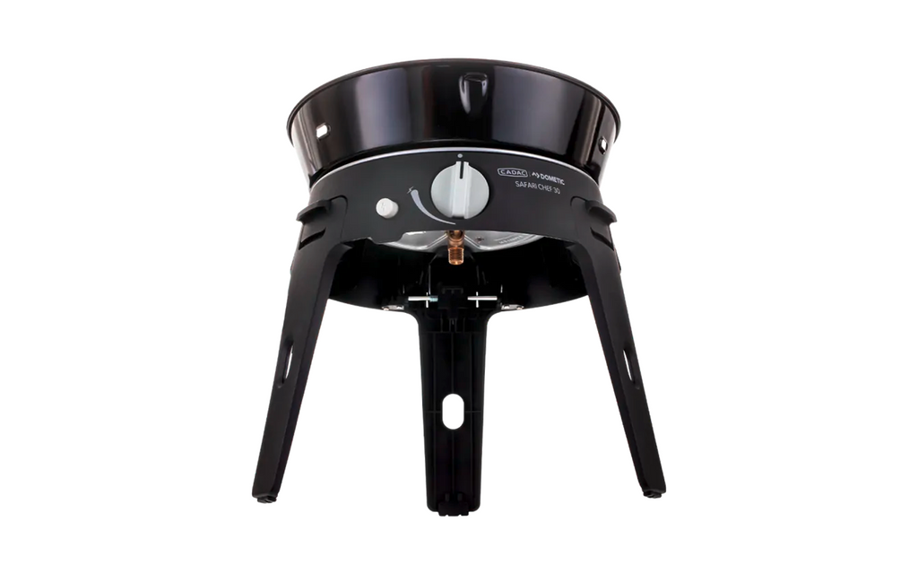 Detalj av grillrist på Gassgrill Safari Chef 30 LP Combo ø30 cm
