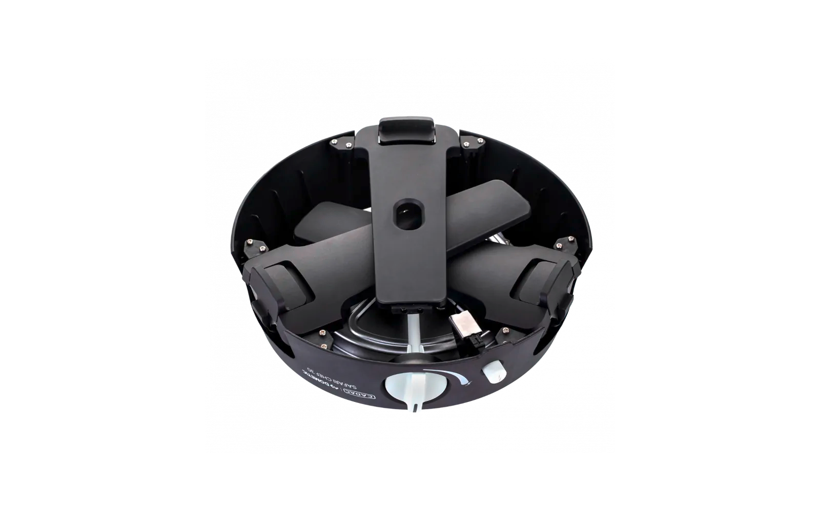 Gassgrill Safari Chef 30 LP Combo ø30 cm detalj av toppdeksel