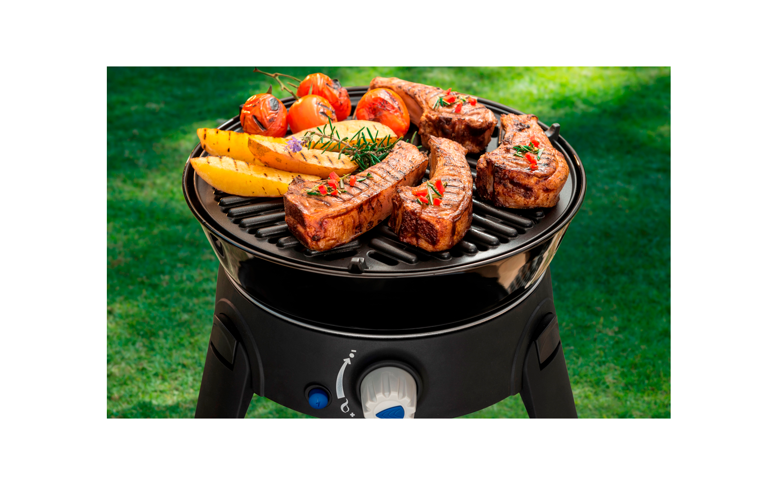 Gassgrill Safari Chef 30 LP Gourmet sett fra siden