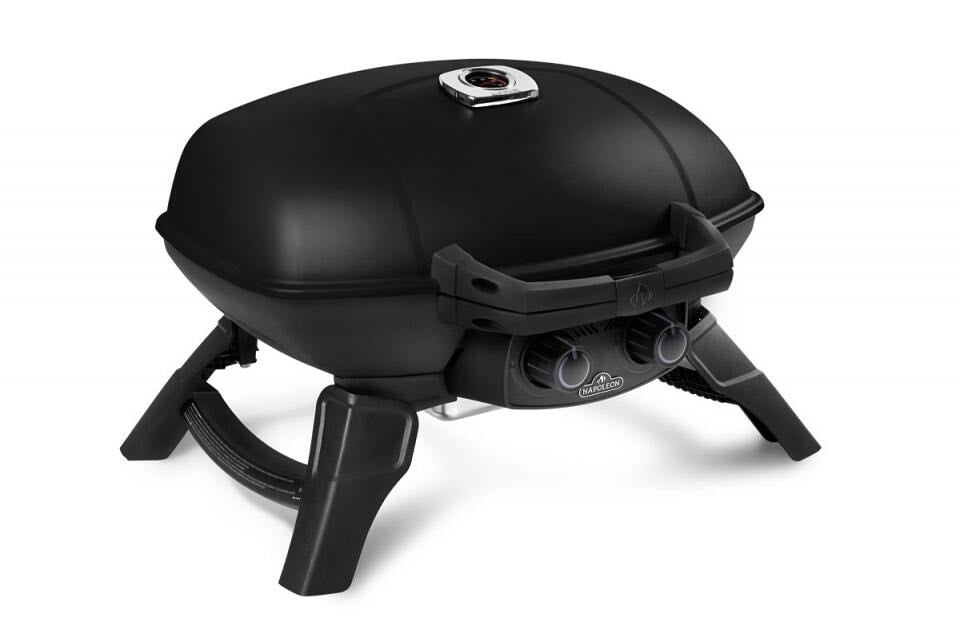Gassgrill TravelQ 285 portabel 2 brennere sett forfra