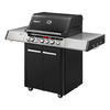 Bakside av Gassgrill Uniq Pro 3 I Cruster 800°C rist