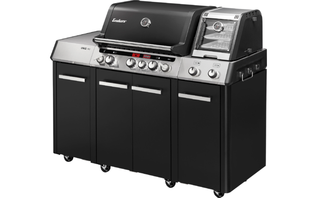 Gassgrill Uniq Pro 3 IKO Kitchen Cruster bakside