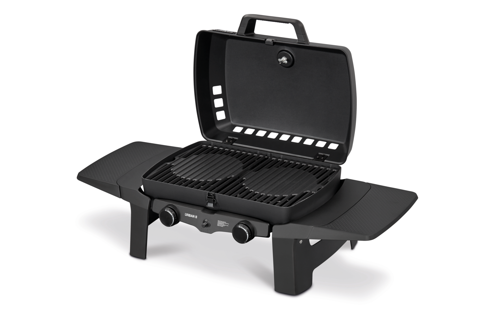Gassgrill Urban II bordmodell 50 mbar 12 kg bakside