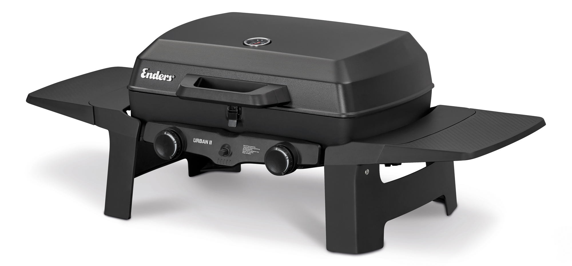 Gassgrill Urban II bordmodell 50 mbar 12 kg forfra