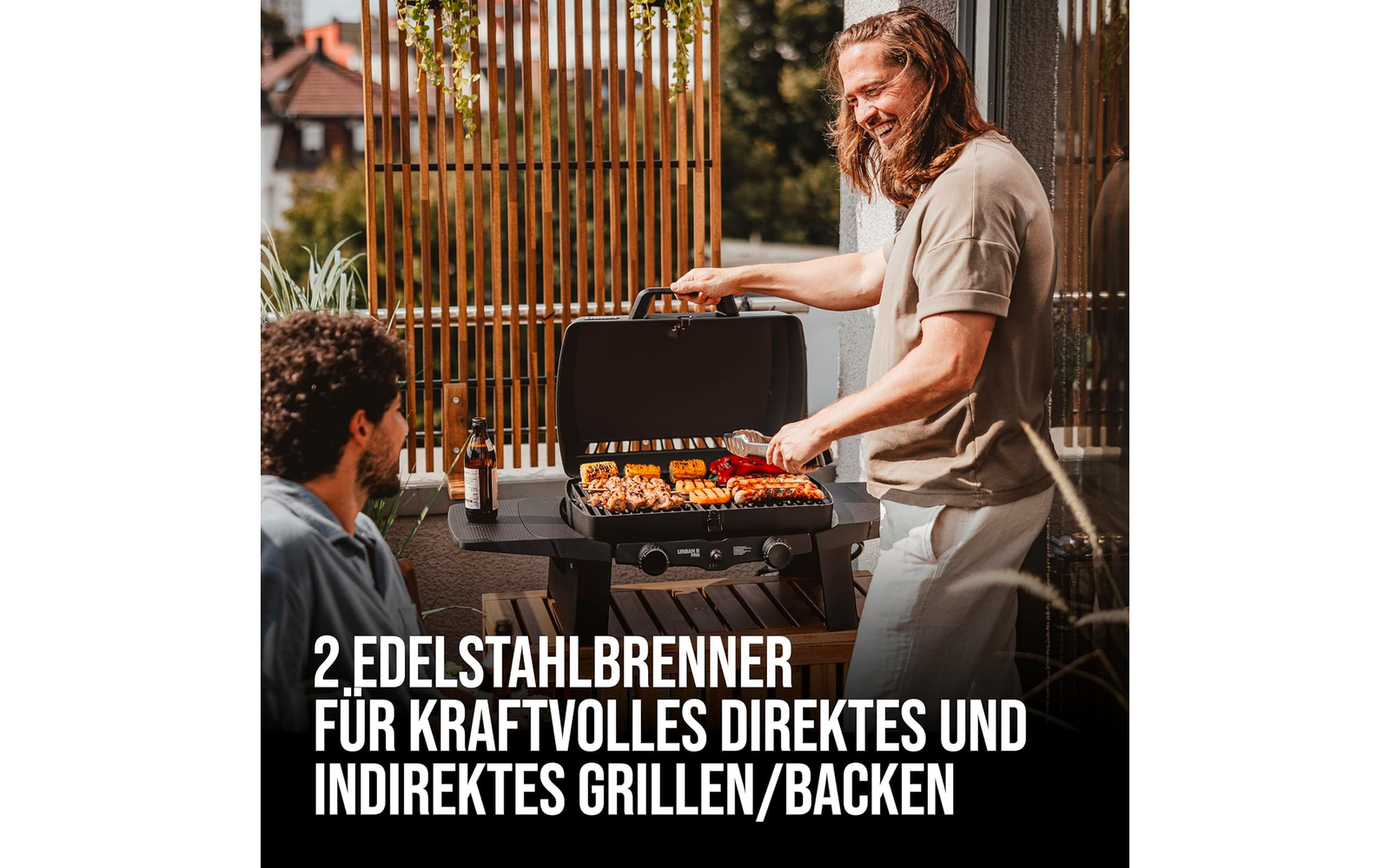 Gassgrill Urban II Pro bordmodell 4,4 kW 12 kg - Enders