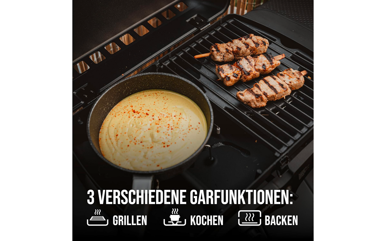 Gassgrill Urban II Pro bordmodell 4,4 kW 12 kg - Enders