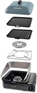 Forfra bilde av Gassgrill Van Cook PRO FFD bordmodell for bobil