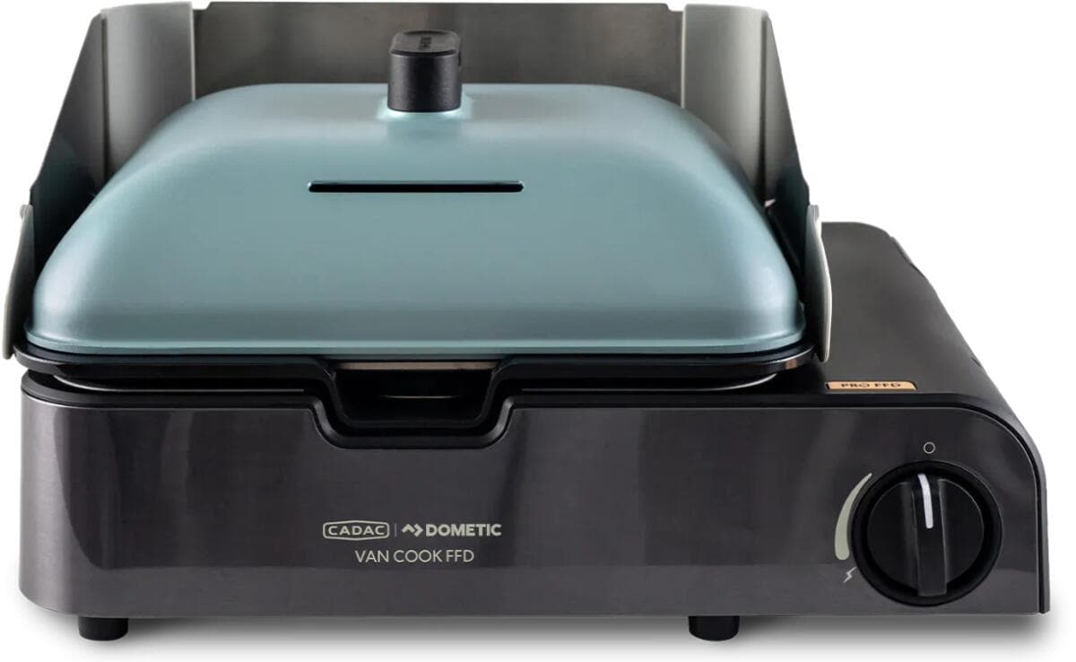 Plancha- og grillplater til Gassgrill Van Cook PRO FFD bordmodell for bobil