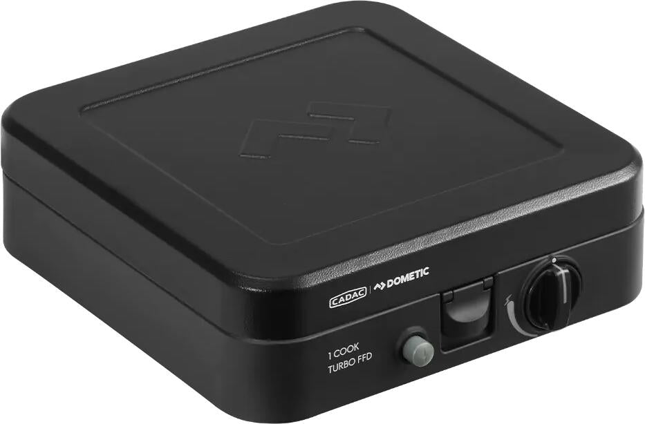 Montert Gasskoker 1 Cook Turbo FFD 2,2 kW på campingplass