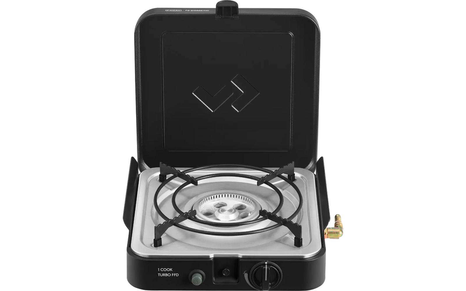 Gasskoker 1 Cook Turbo FFD 2,2 kW med vindskjerm med utstyr
