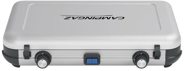 Detalj av Flameguard brennere på Gasskoker 2-bluss Camping Kitchen 2 Maxi CV 3600W