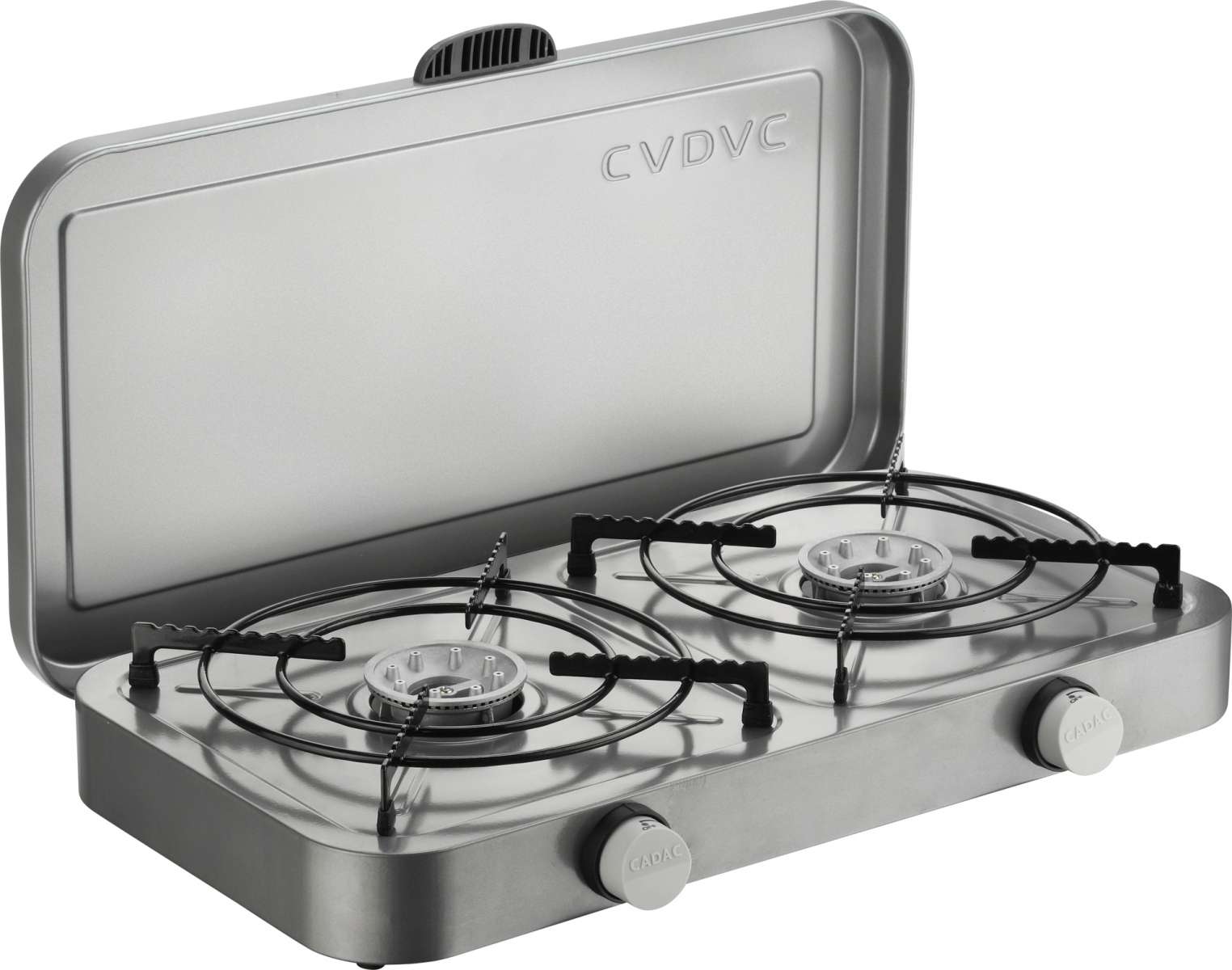 Gasskoker 2 Cook 2 Classic Stove 2-bluss 50 mbar 3,1 kg Cadac Dometic forfra