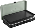 Gasskoker 2 Cook 3 Pro Plancha 2x 2,2 kW med grillplate forfra