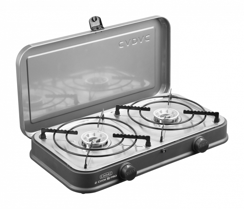 Gasskoker 2 Cook 3 Pro Stove 2-bluss front