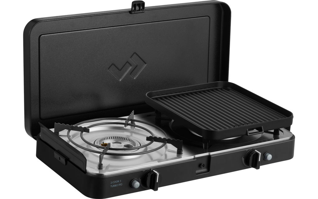 Gasskoker 2 Cook 3 Turbo FFD Deluxe 2-bluss 30 mbar - Cadac