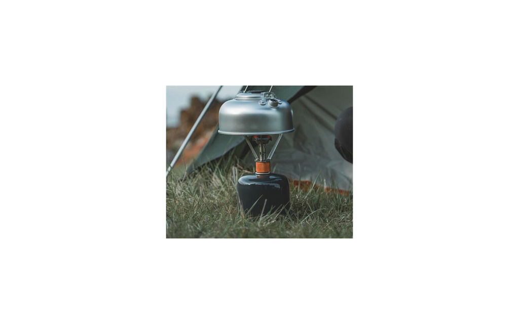 Nærbilde av betjening på Gasskoker Adventure Burner 4000 W, 104 g Easy Camp
