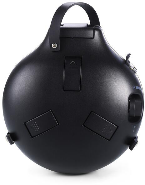 Gasskoker bærbar 2-bluss 4400 W 2,9 kg svart - NomadiQ bakside