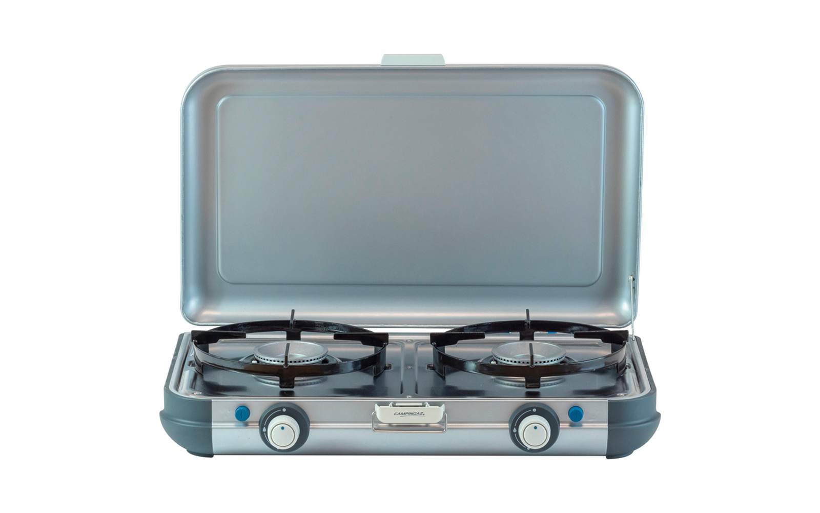 Sammenklappet Gasskoker Camping Kitchen 2 Grill & Go med transportveske