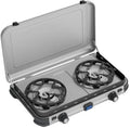 Gasskoker Camping Kitchen 2 Maxi 2-brenner forfra