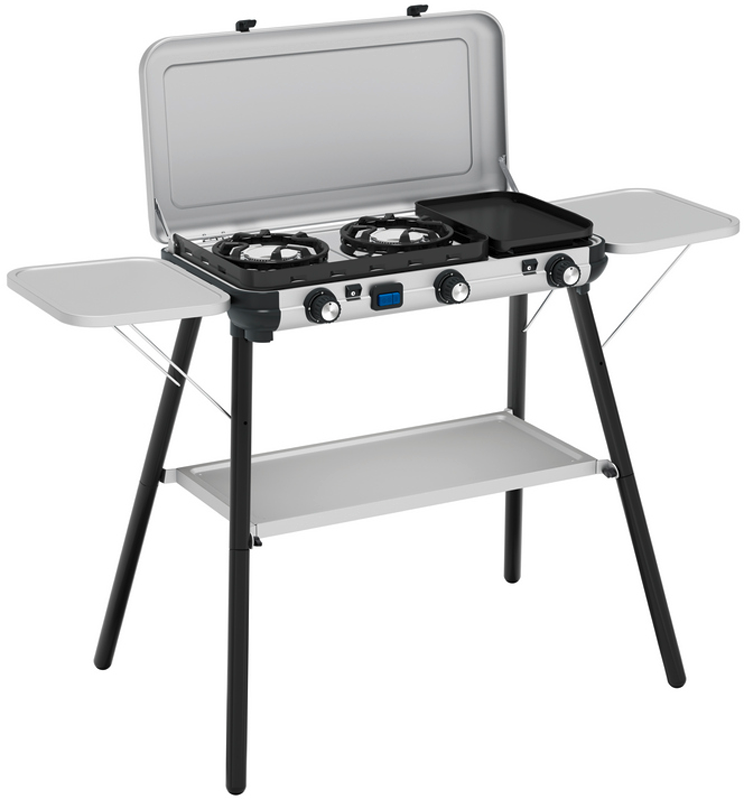 Forfra bilde av Gasskoker Camping Kitchen 2 Multi Cook Plus 107 cm - Campingaz
