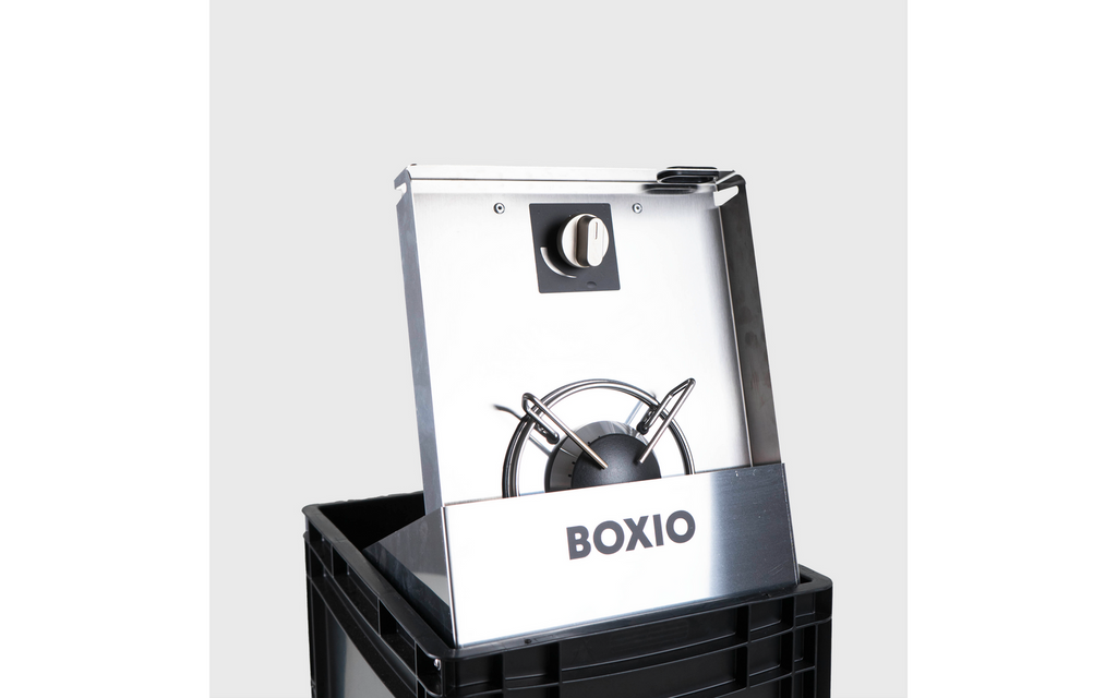 Bakside av Gasskoker Cook i eurobox-format 1500 W Boxio