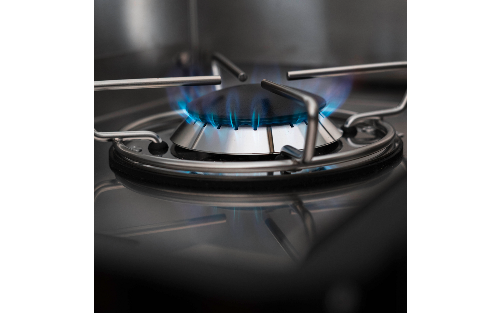 Detalj av piezotenning på Gasskoker Cook i eurobox-format 1500 W Boxio