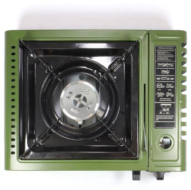 Gasskoker CookHeat 1800W med piezotenning med transportkoffert